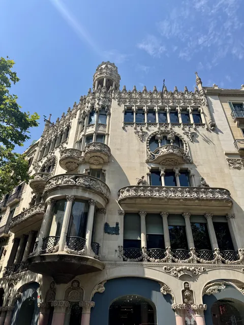 A Building in Barcelona, Spain