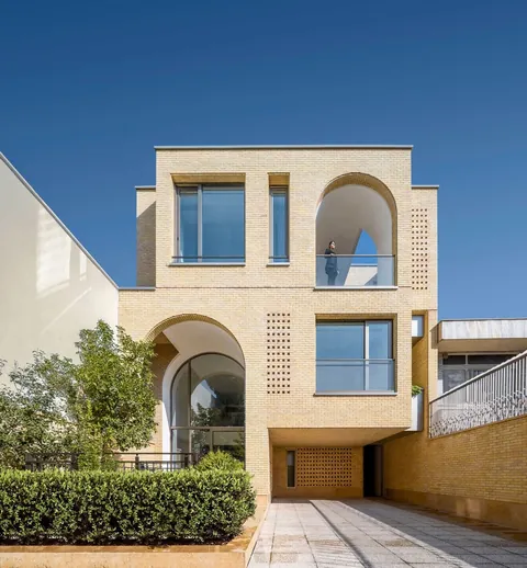 Brick - two contemporary residential buildings in isfahan, iran. 