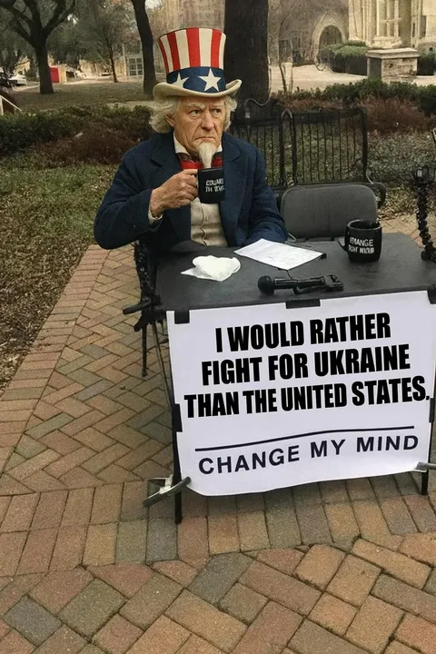 After hearing today’s news about TACO and Putin.