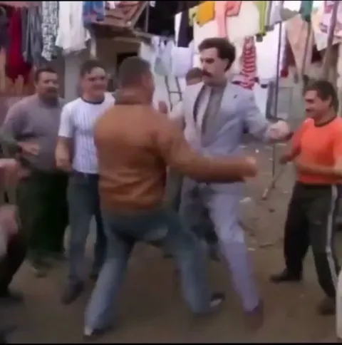 In Borat (2006) the villagers weren’t actors. They were misled into thinking that it was for a documentary and Baron Cohen was a journalist. After the film’s release, villagers sued the studio for portraying them as rapists, prostitutes and thieves.