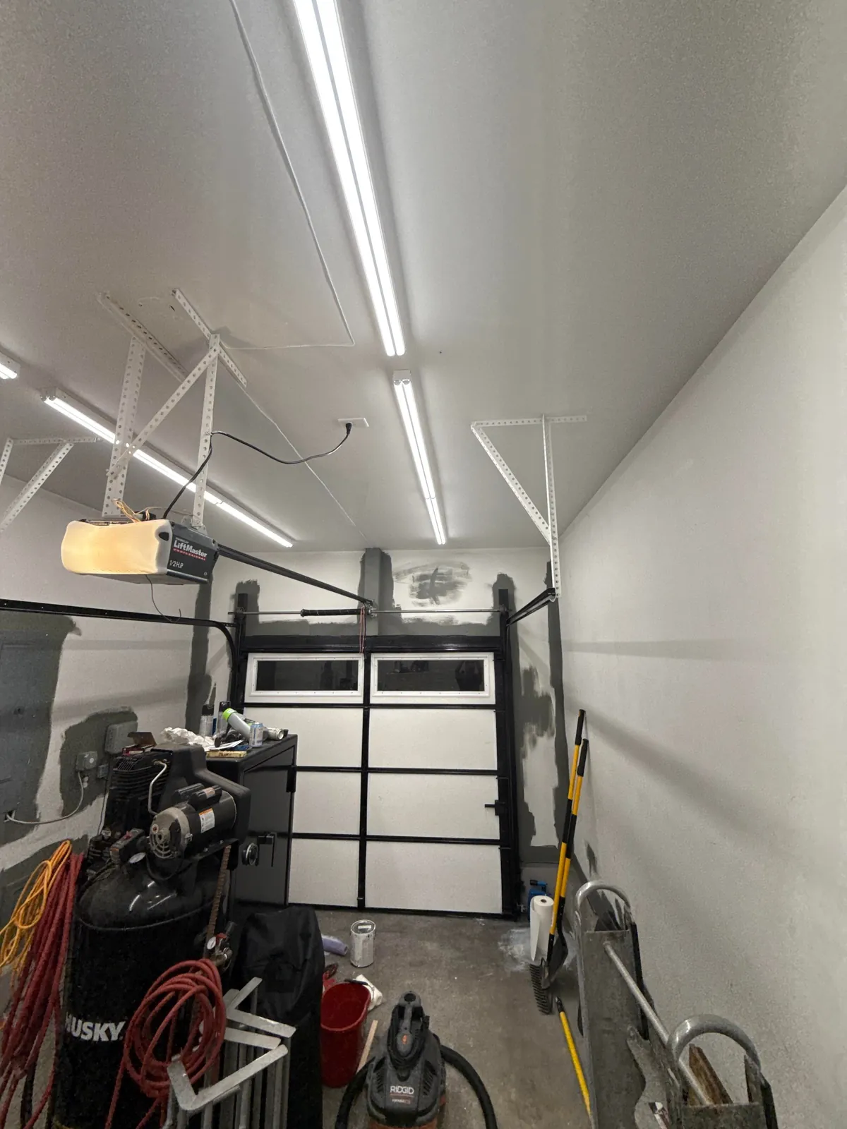 First house, new garage