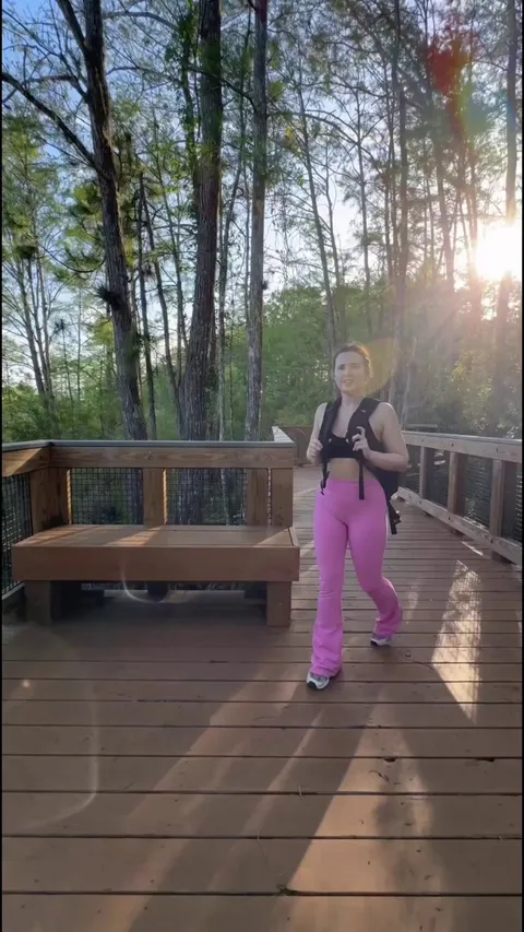 Whenever I find a lonely hiker in the woods… grippy things happen 😈