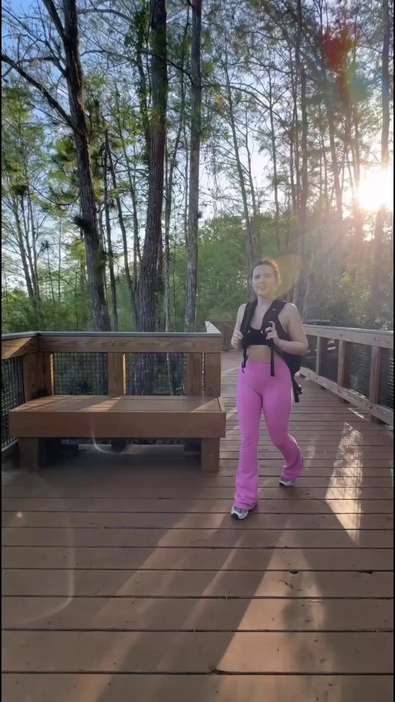 Whenever I find a lonely hiker in the woods… grippy things happen 😈