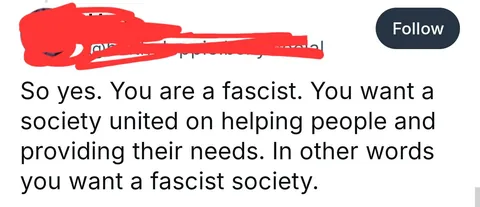 That's not what fascism is