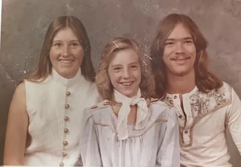My mom and her siblings, c. 1975