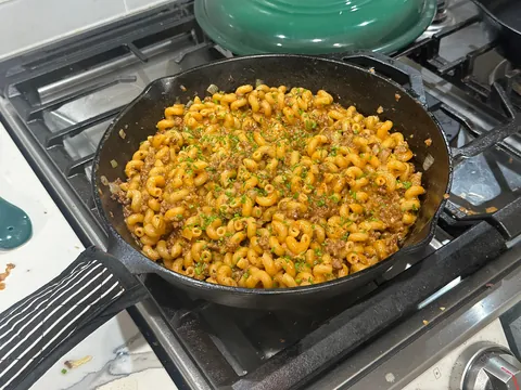 [homemade] “hamburger helper”