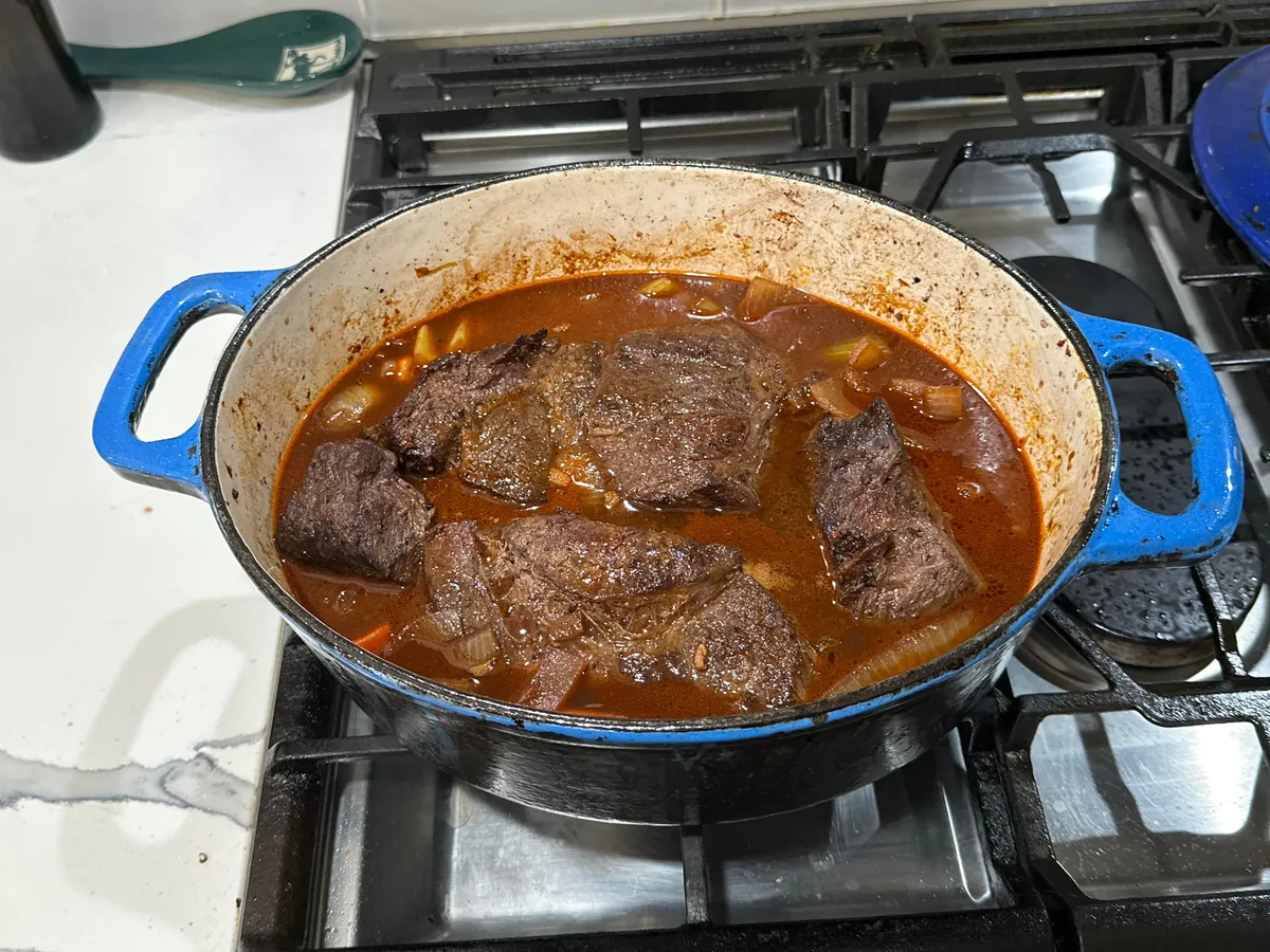[homemade] pot roast