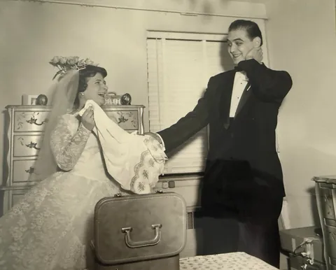 My grandparents wedding, 1959.
