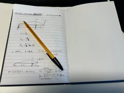 Finished a note book on the same day as I finished a pen … at the very end of a Friday