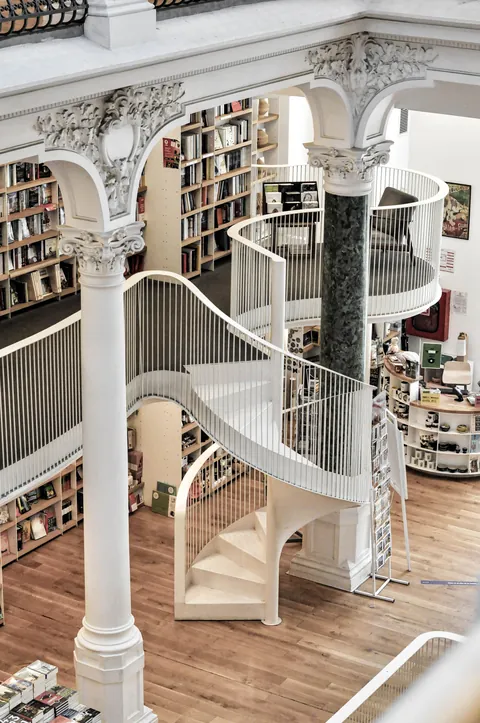 Bookstore interior
