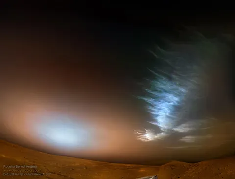 Ice Clouds over the Red Planet