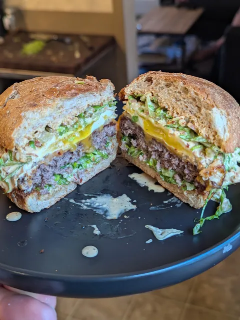 [homemade] a few Cheeseburgers