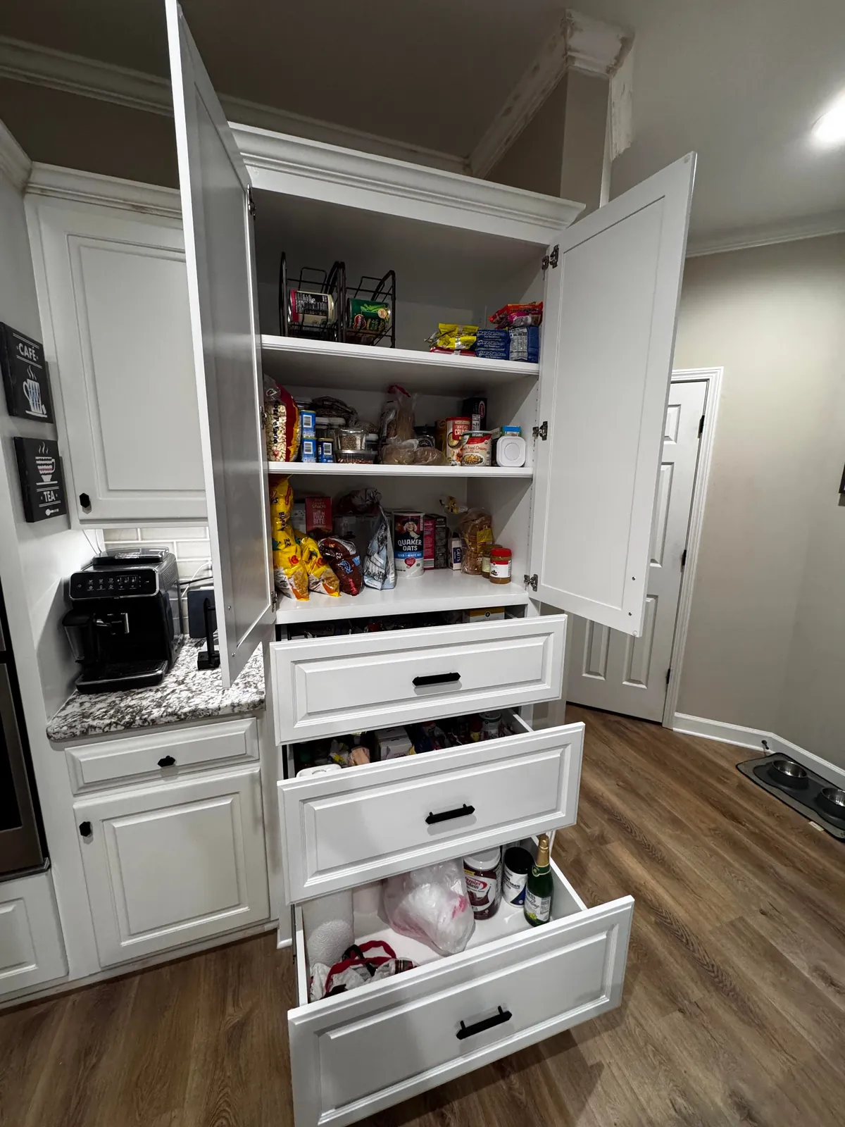 Second big home project! Gutted our old pantry closet
