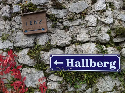 Hallstatt, Austria in Autumn 2024.