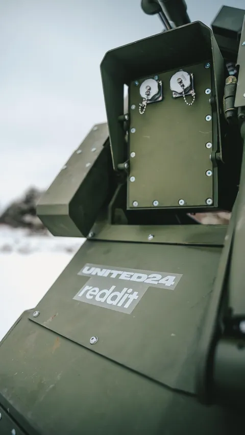 24 Subreddits came together to help purchase an anti-drone turret to protect Ukrainian civilians