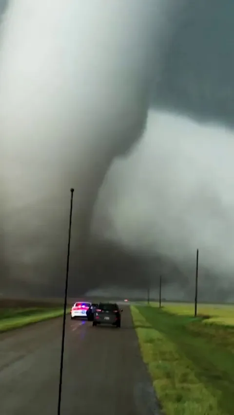 🔥This huge tornado