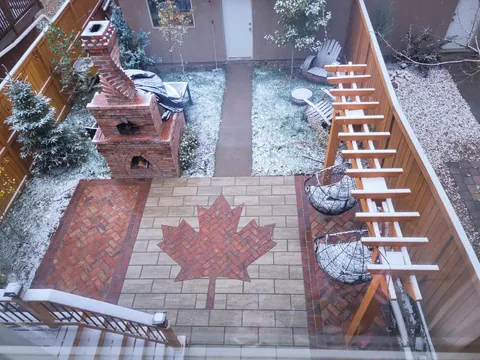 I built a patio to go with my pizza oven