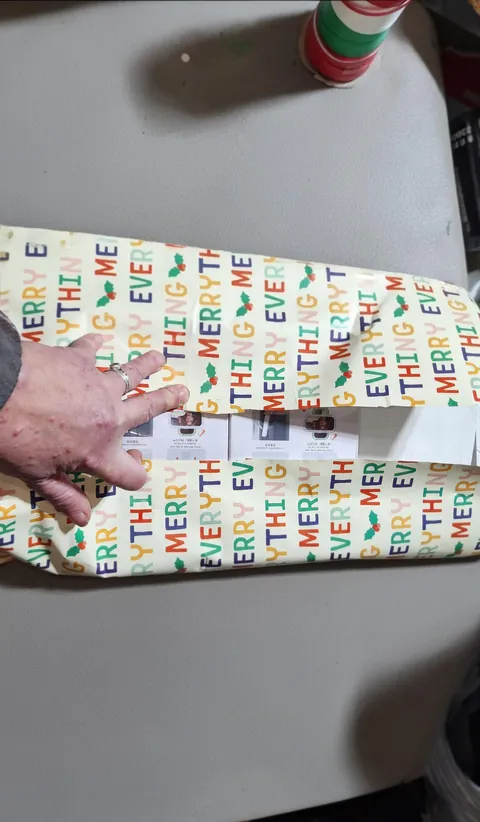 If you cut your wrapping paper to small, Try turning the gift 45 degrees!