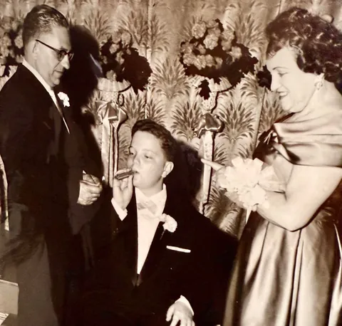 Pics from my (late) father’s bar-mitzvah; Brooklyn NY, 1960.