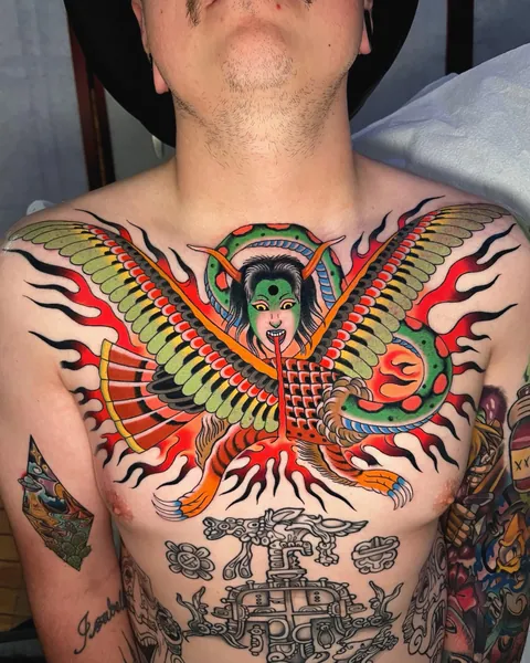Chest piece by me (@zachblacktattoos) at Emerald Eye Tattoo, Milwaukee WI