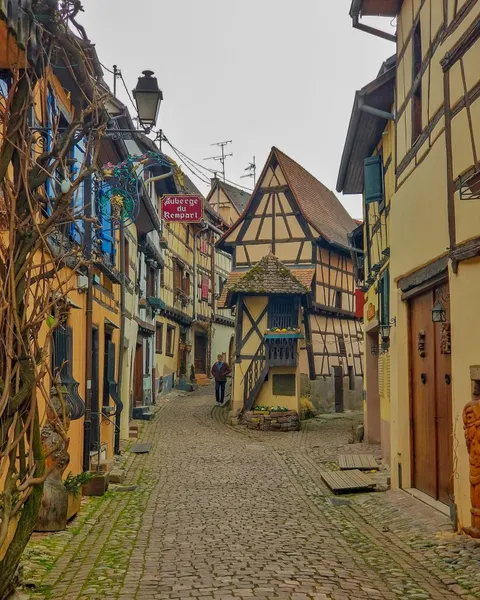 The village of Eguisheim in France.