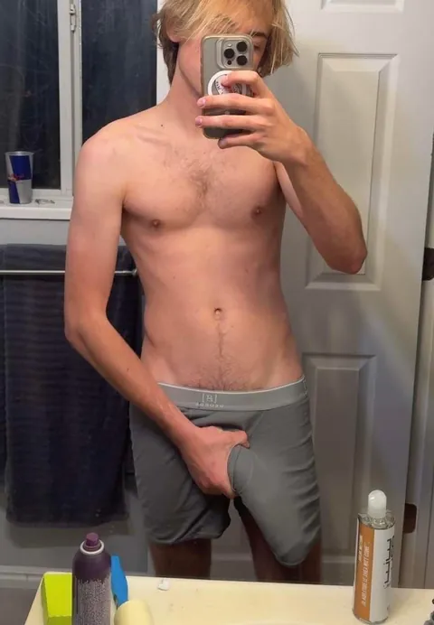 I cum at least twice a day, shame no one can clean me up 