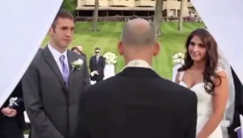 Groom and bride dies inside as priest berate wedding photographer