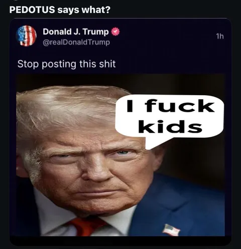 PEDOTUS Say what? 🤦🏽‍♂️