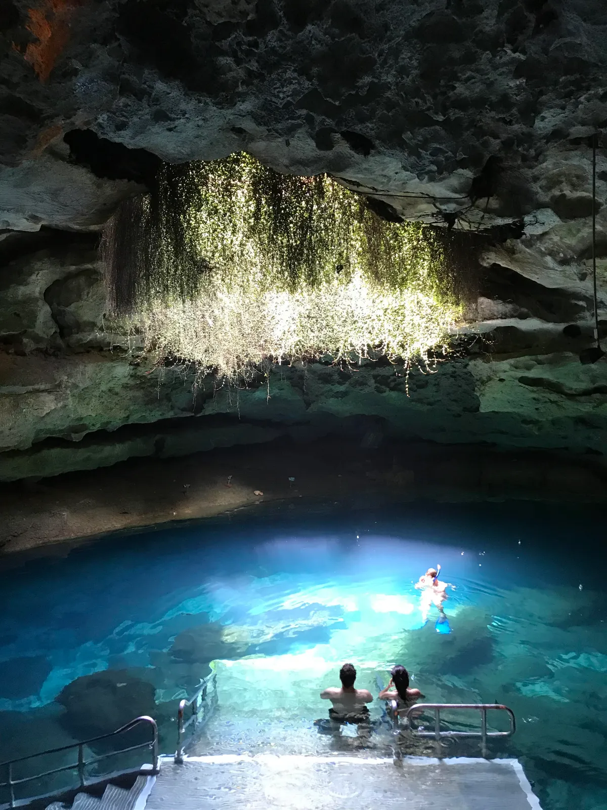 The two hour drive was worth it to see an almost empty Devil’s Den in central Florida.