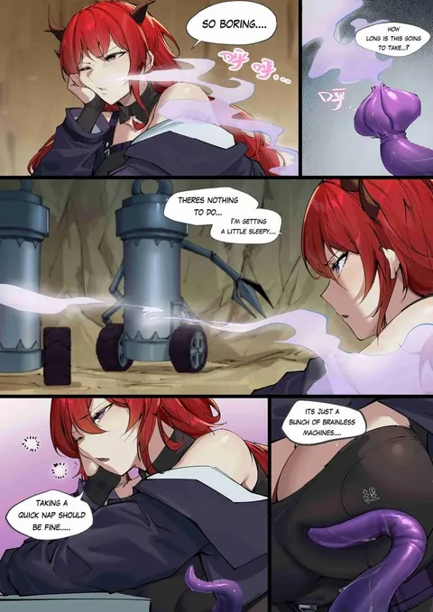 Captured and used by tentacles (Lsc5)