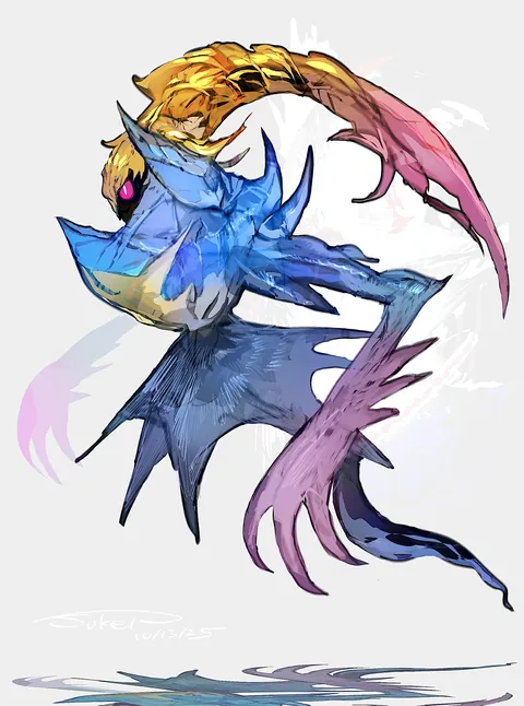 Cresselia/Darkrai Color Swap! [OC]