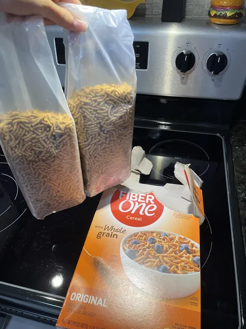 My cereal came in two separate bags in one box
