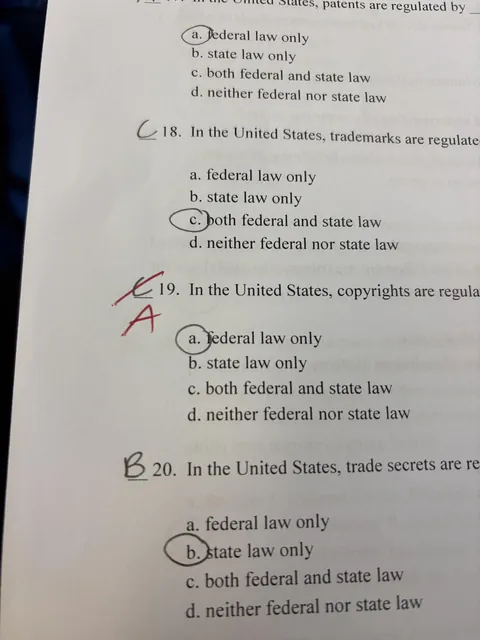 Got a question wrong on my exam.