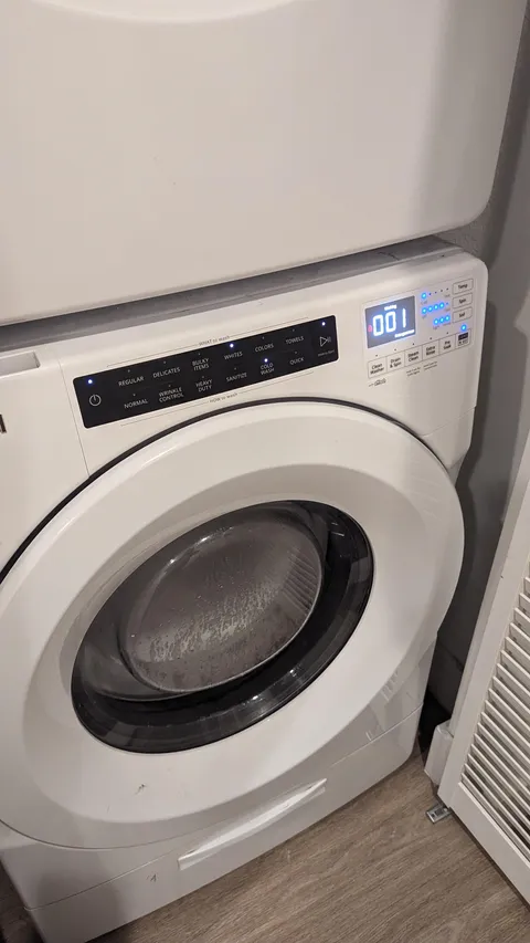 My clothes washer has had one minute left for the past 7 minutes. 