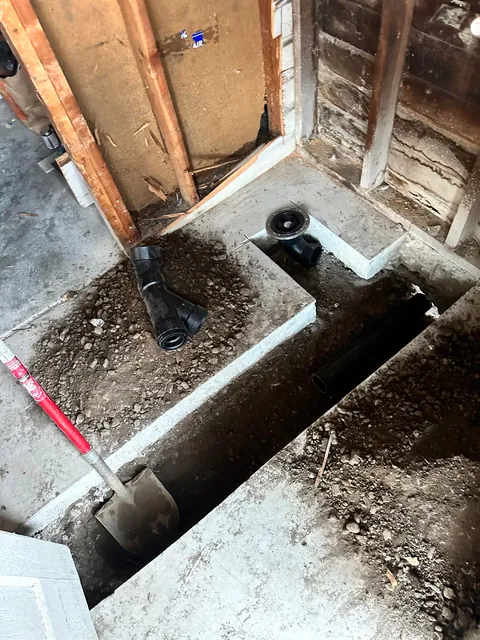 Turned my 1903 three car garage into 1/2 garage and 1/2 bedroom and bathroom my