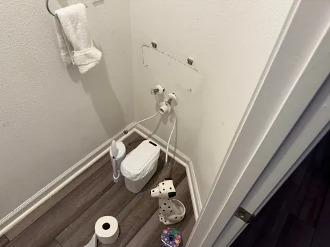 I’ve never done a real DIY project. This week I redid our half-bath. I’m really proud of it.