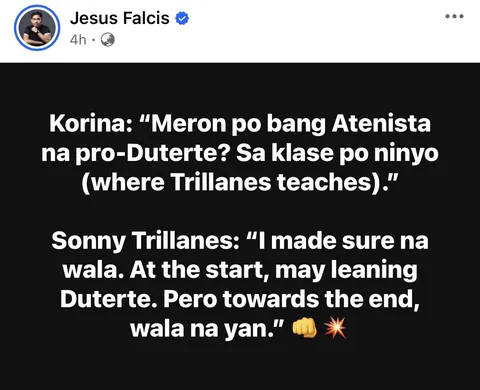 Natawa lang ako kaya gusto ko ishare.