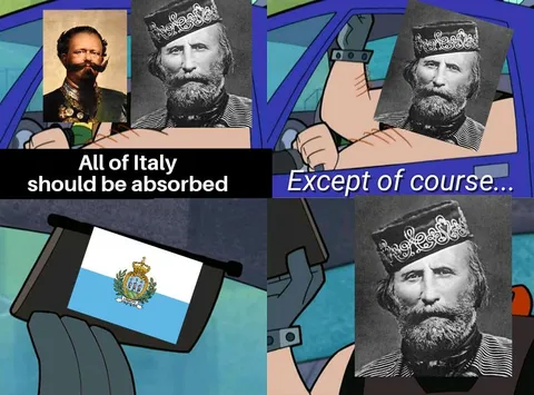 San Marino the clutch god of remaining indepedent