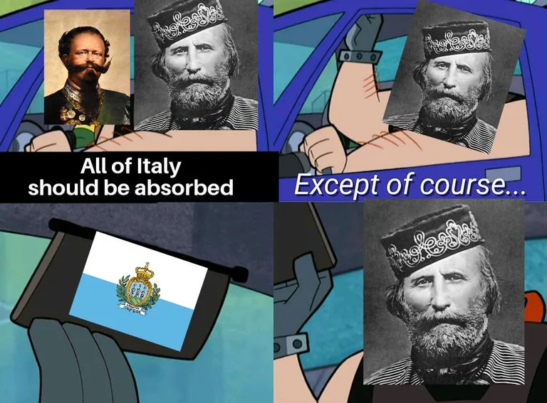 San Marino the clutch god of remaining indepedent