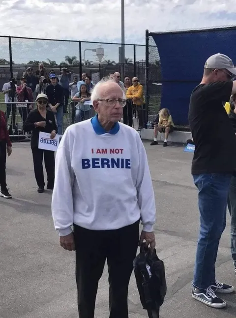 This guy still isn't bernie