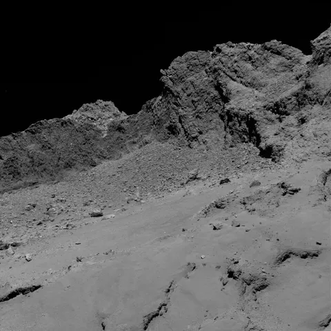 Sharpest image of the comet 67P/Churyumov-Gerasimenko