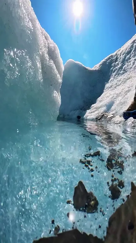 Nothing like a mid summer glacier river