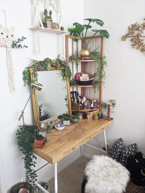 My botanical garden vanity ♥