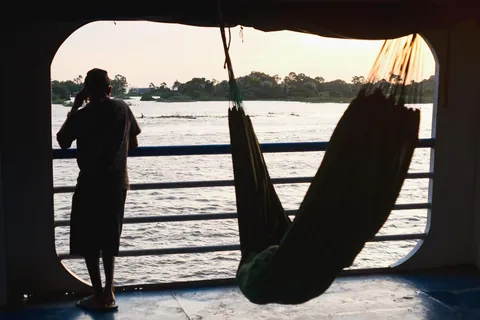 A weeklong ferry on the Amazon River in Brazil