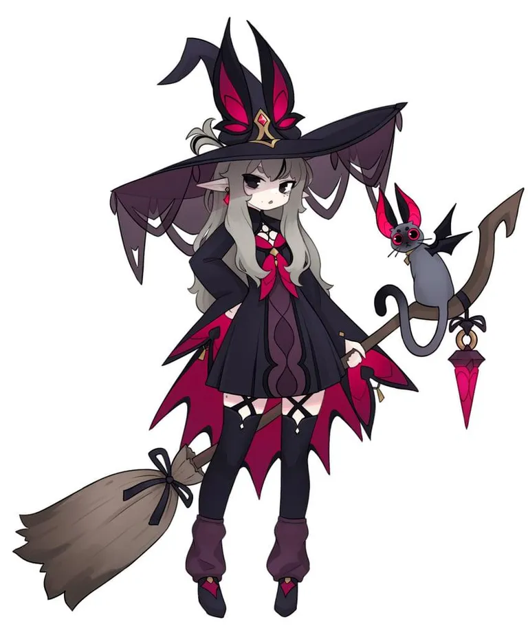 Cute witch lady!