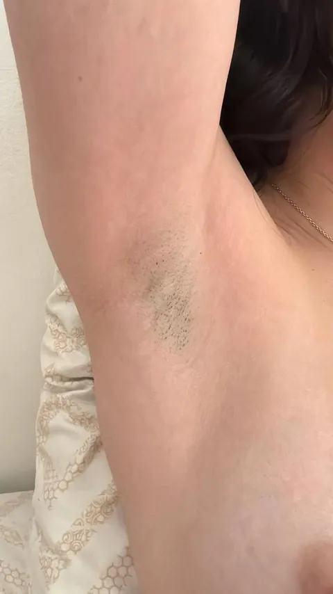 I tried to clean shaved my armpits cause when they were a bit stubby they smelled a lot when I tried to sniff them, so now you can lick them off clean since they dont smell now..