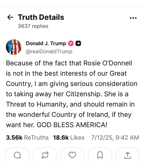 the president threatens openly violating the Constitution