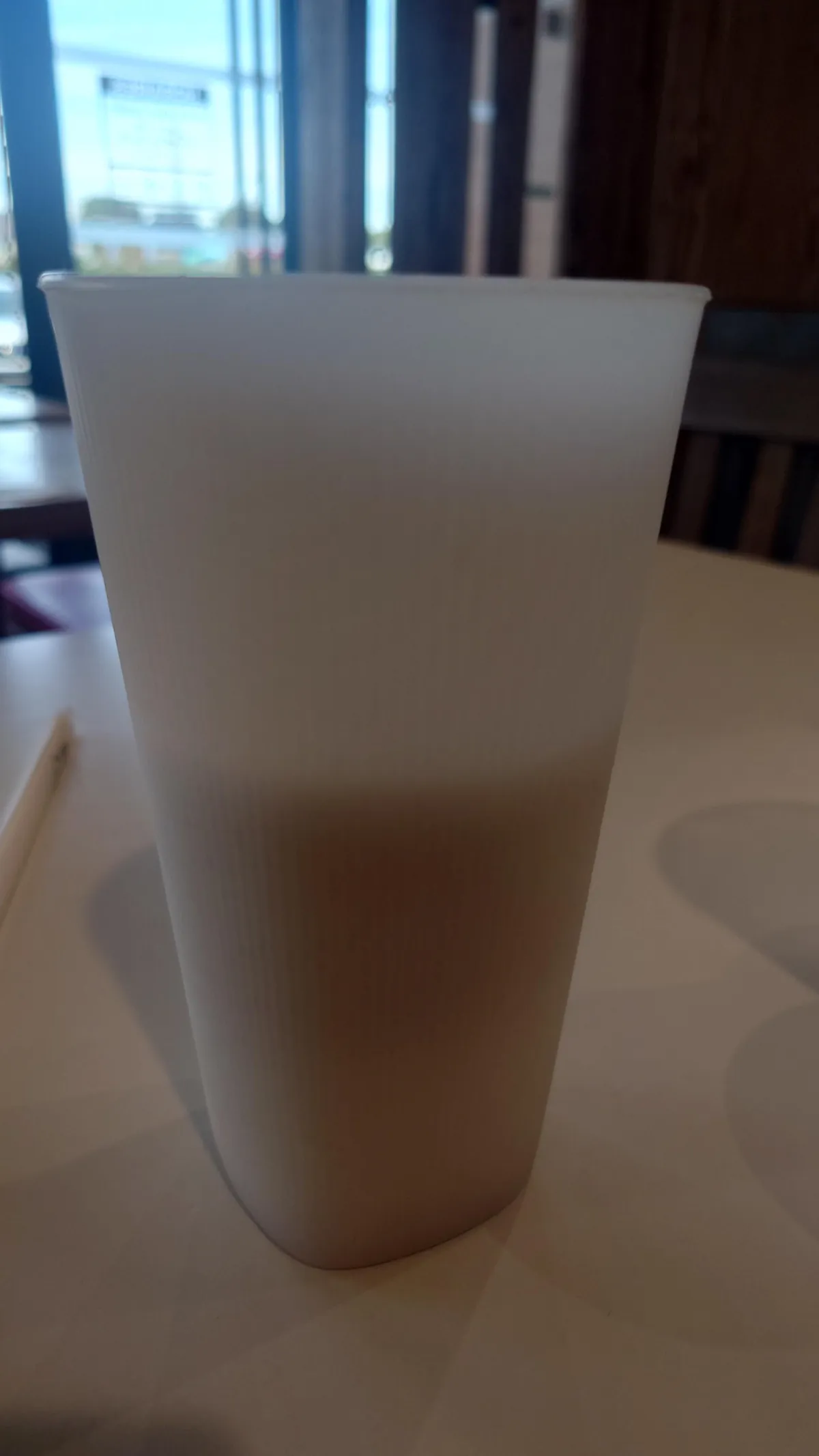 Went to McDonald’s in Rennes yesterday… got told they purposely don’t fill milkshakes