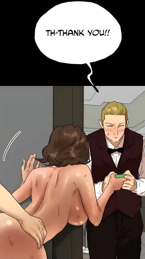 Right next to room service