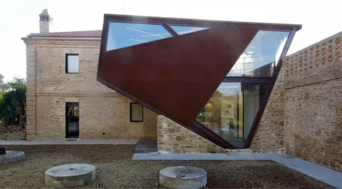 Old and new juxtaposition